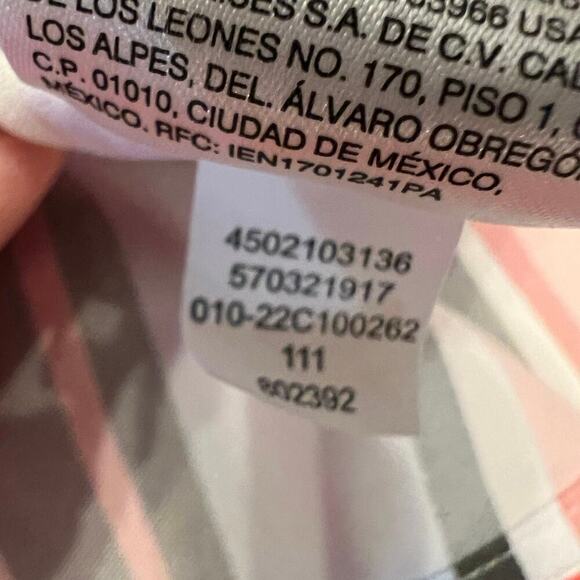 Chico’s Colorful Striped Cotton Blend No Iron Chic Stretch  Blouse Size 3 (16) - Picture 10 of 11